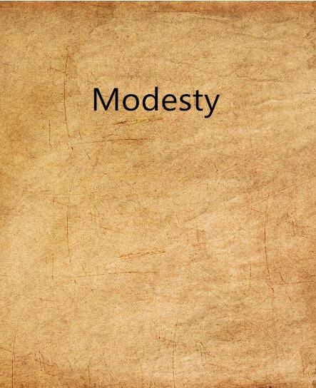 Modesty