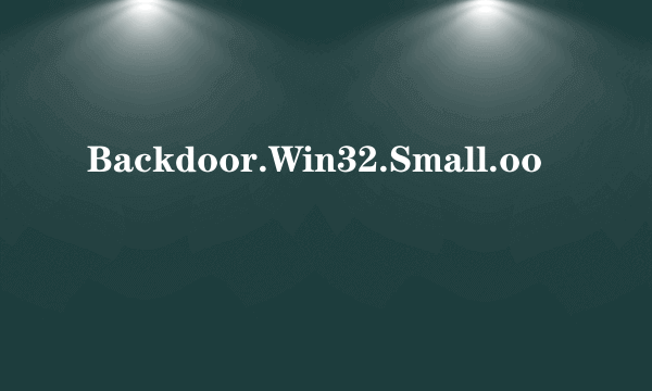 Backdoor.Win32.Small.oo