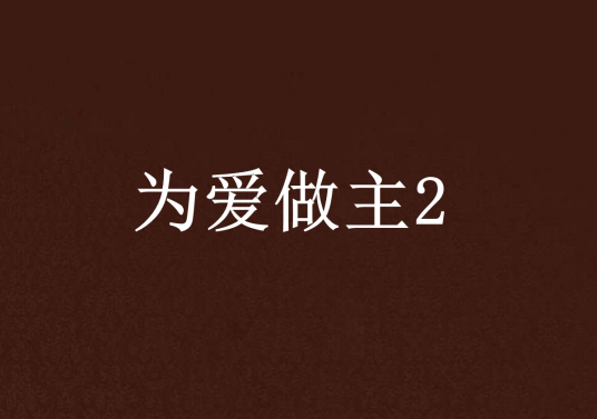 为爱做主2