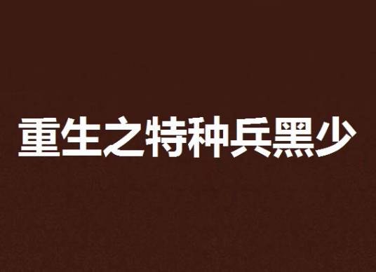 重生之特种兵黑少