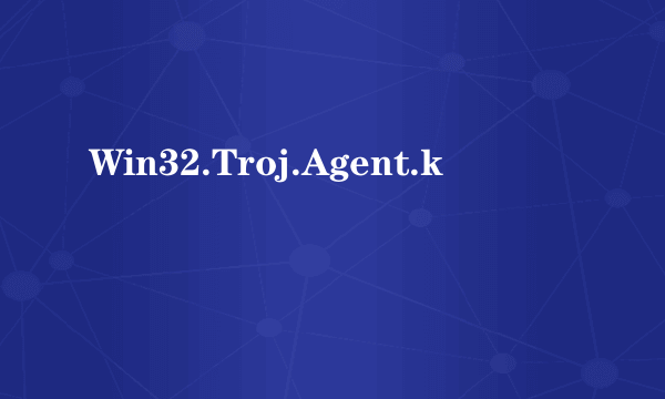 Win32.Troj.Agent.k