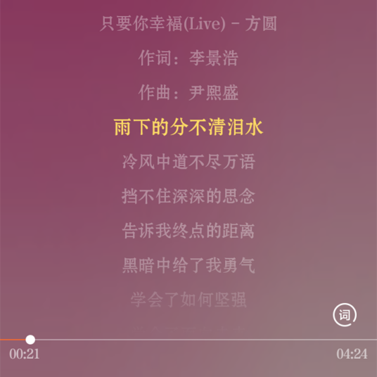 只要你幸福（方圆演唱的歌曲）