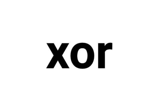 xor（Visual Basic中式一种逻辑运算符）