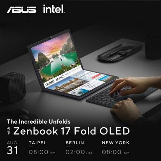 华硕Zenbook 17 Fold