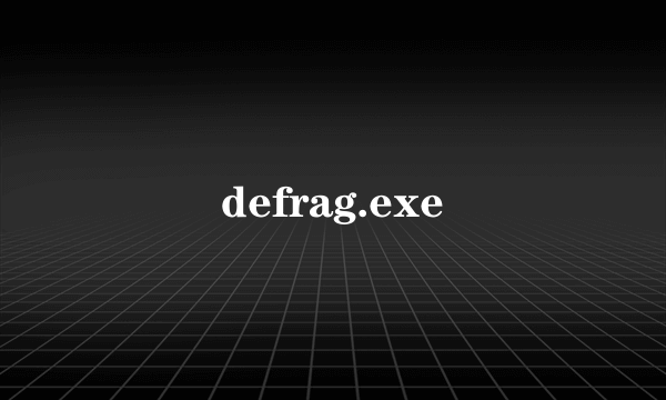 defrag.exe