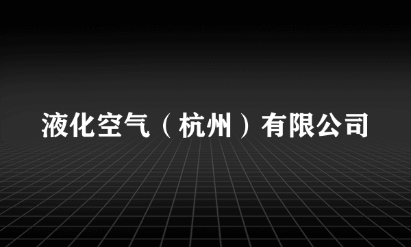 液化空气（杭州）有限公司