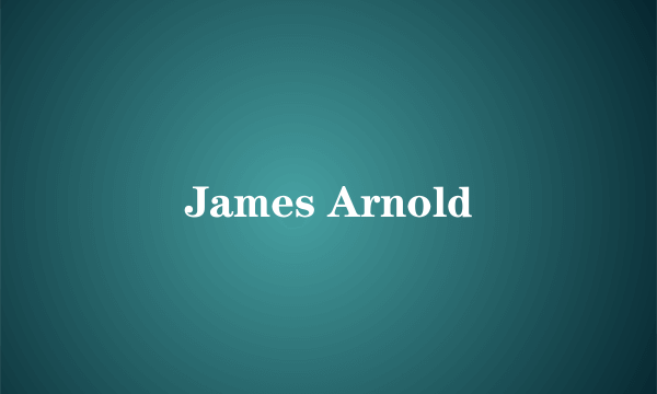 James Arnold