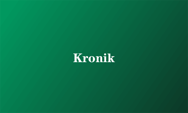 Kronik