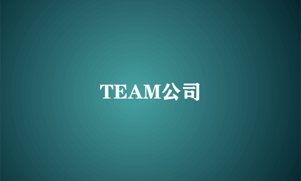 TEAM公司