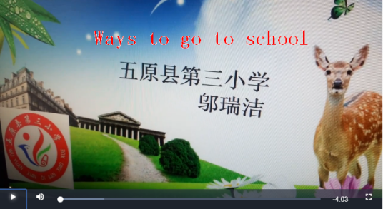 Ways to go to school