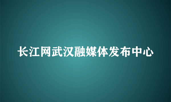 长江网武汉融媒体发布中心