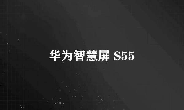 华为智慧屏 S55