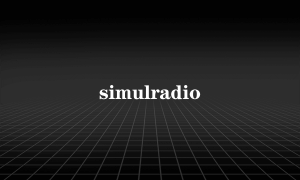 simulradio