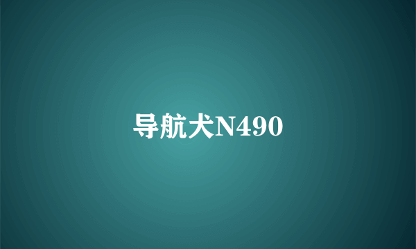 导航犬N490