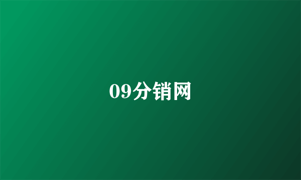 09分销网