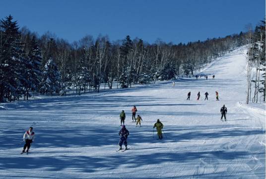 高山滑雪场