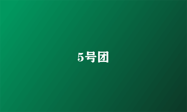 5号团