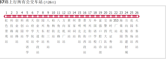 绵阳公交37路