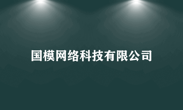 国模网络科技有限公司