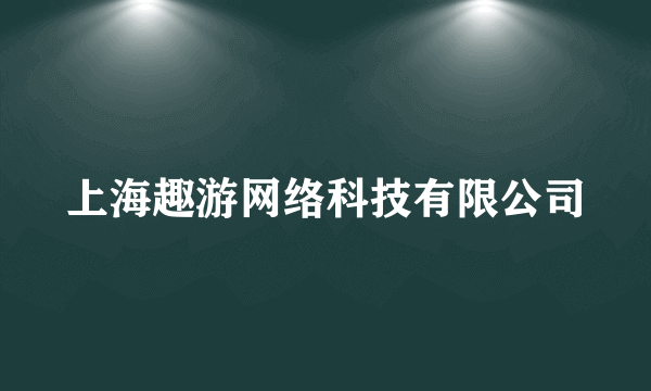 上海趣游网络科技有限公司