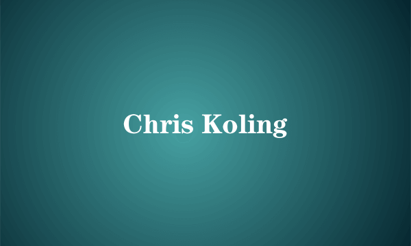 Chris Koling