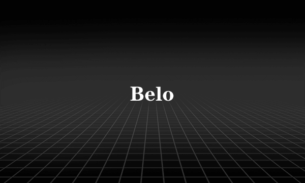 Belo