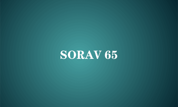 SORAV 65