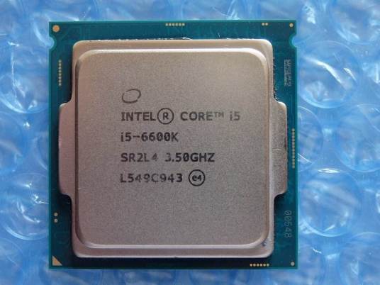 英特尔Core i5-6600k