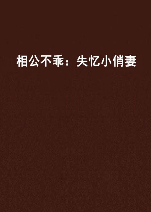 相公不乖：失忆小俏妻