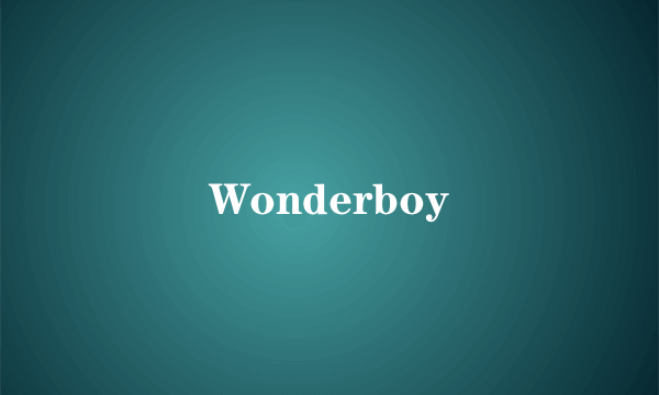 Wonderboy