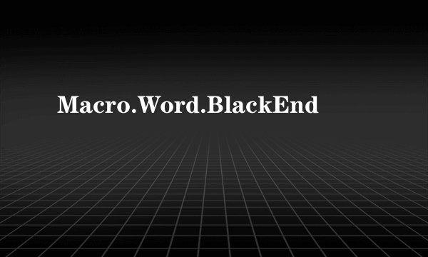 Macro.Word.BlackEnd