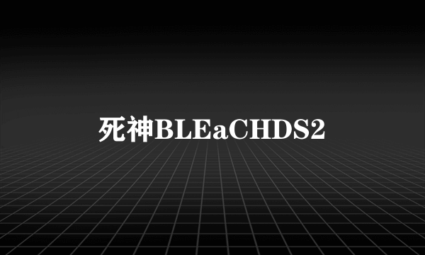 死神BLEaCHDS2