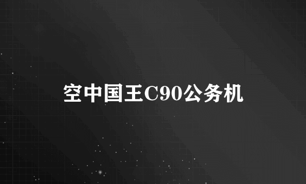 空中国王C90公务机