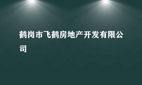 鹤岗市飞鹤房地产开发有限公司