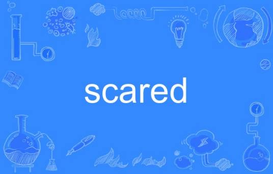 Scared（英语单词）