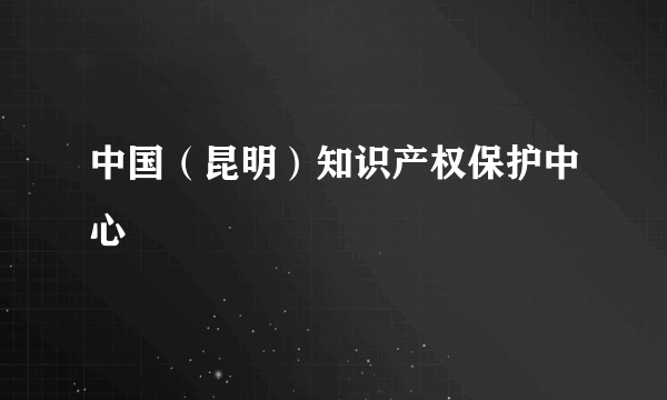 中国（昆明）知识产权保护中心