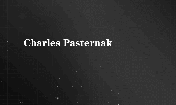 Charles Pasternak