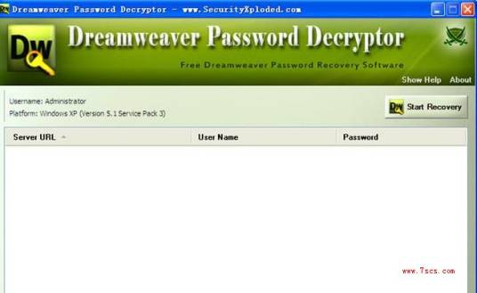 Dreamweaver Password Decryptor