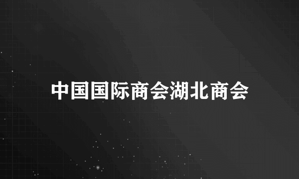 中国国际商会湖北商会