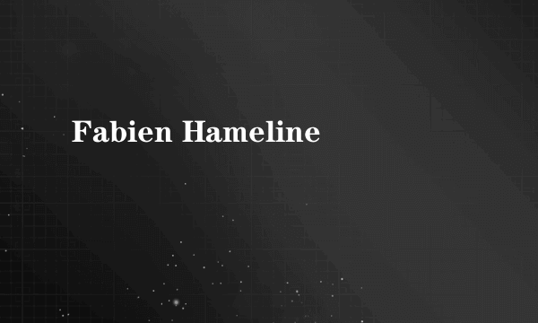 Fabien Hameline