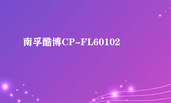 南孚酷博CP-FL60102