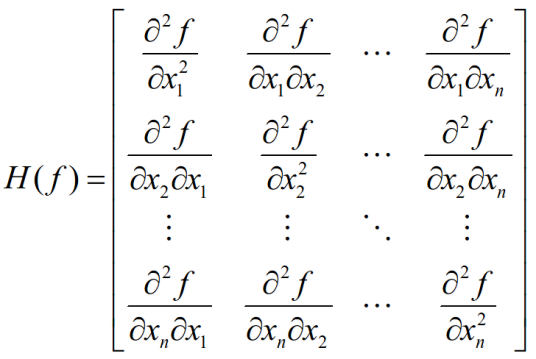黑塞矩阵