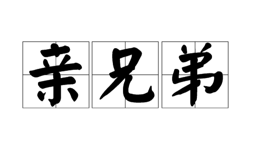 亲兄弟（亲属称谓）