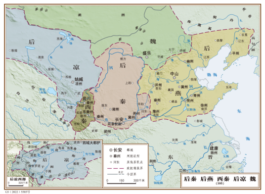 后燕（十六国时期鲜卑族慕容垂建立的割据政权）