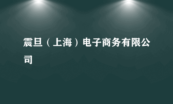 震旦（上海）电子商务有限公司