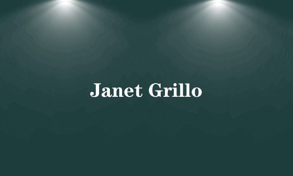 Janet Grillo