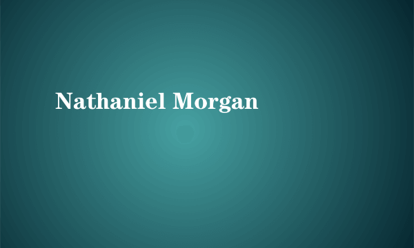 Nathaniel Morgan