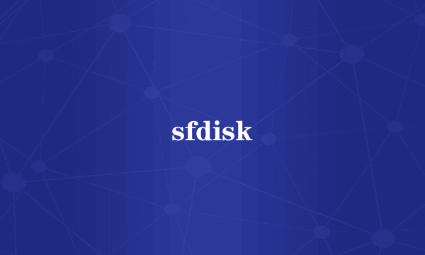 sfdisk