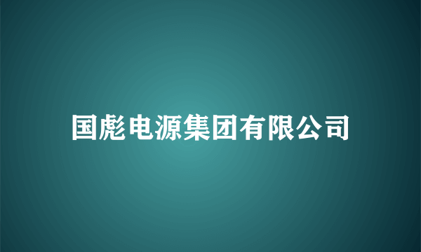 国彪电源集团有限公司