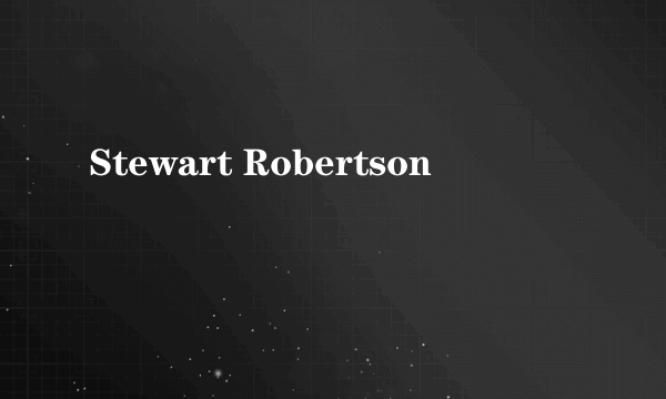 Stewart Robertson